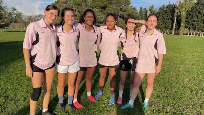 Équipe de rugby féminin du lycée Jules Fil