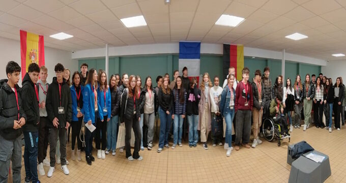 Erasmus partenaires italiens, allemand et espagnols du lycée Jules Fil.